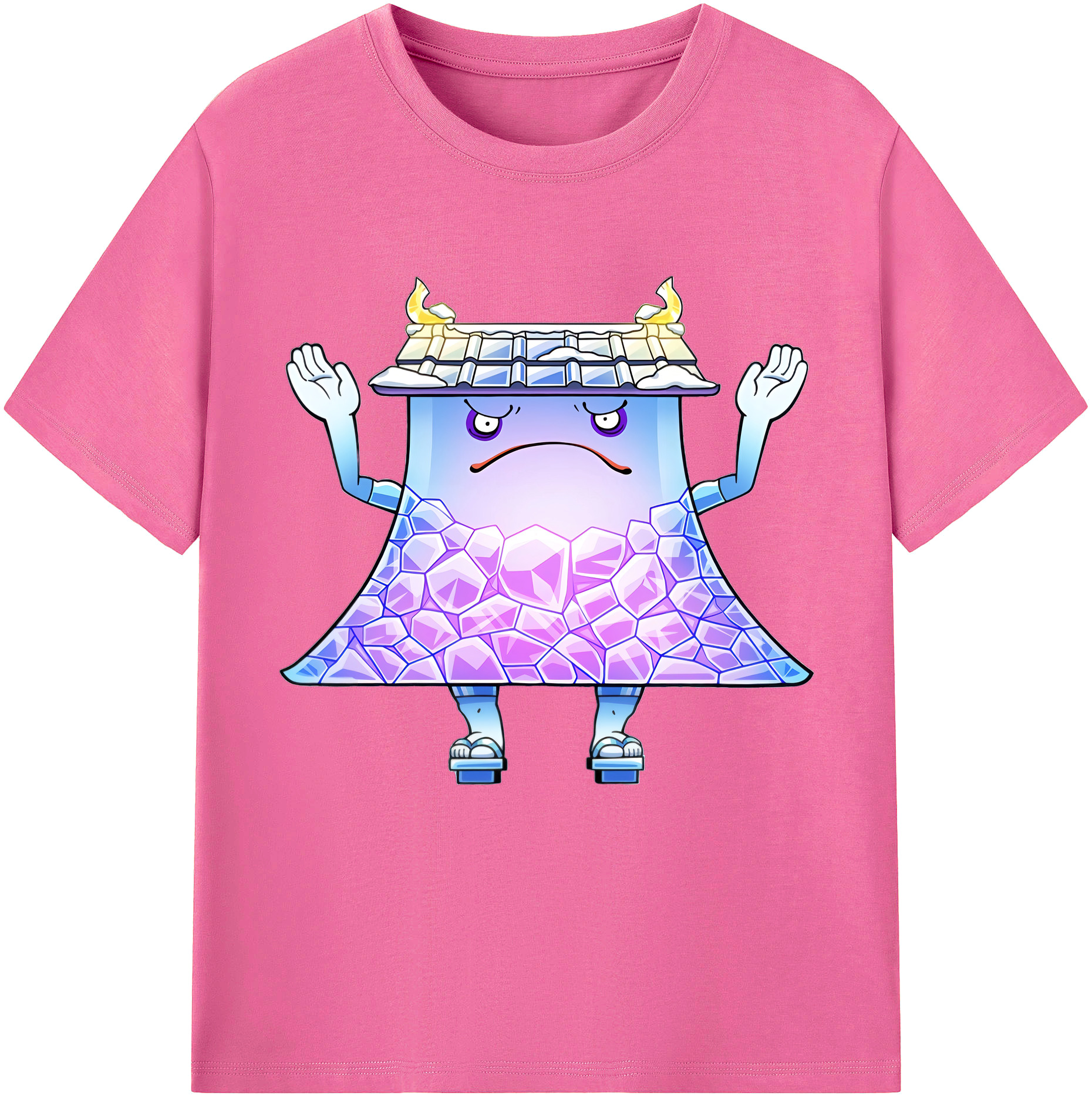（画像用） 妖怪ウォッチ Yo-kai Watch レディースカジュアルプリントTシャツ（綿100％）